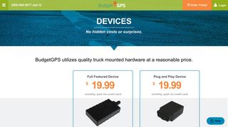 Devices | BudgetGPS - Low Cost GPS Vehicle Fleet Tracking