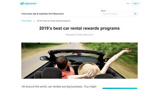 Best 2019 Rental Car Rewards Program to Join Now | Skyscanner
