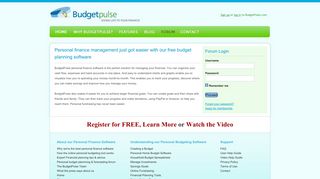 Sign In - BudgetPulse