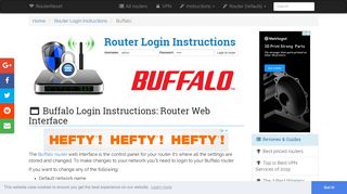 Buffalo Login: How to Access the Router Settings | RouterReset