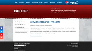 Service Recognition Program « Buffalo Rock