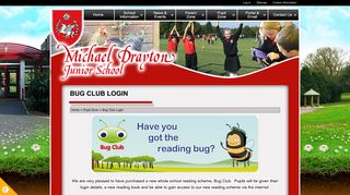 Bug Club Login | Michael Drayton Junior School