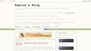 Samiux's Blog: Bug Fix : Bugtraq 2 Black Widow Final (Gnome)