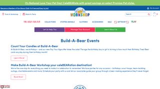 Build-A-Bear Events