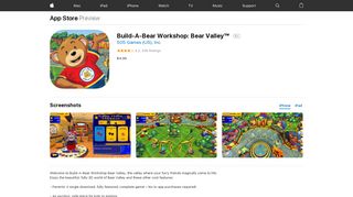 Build-A-Bear Workshop: Bear Valley™ on the App Store