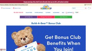 Build-A-Bear™ Bonus Club