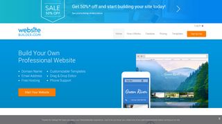 Free Website Builder - Build Your Own Free Website - WebsiteBuilder