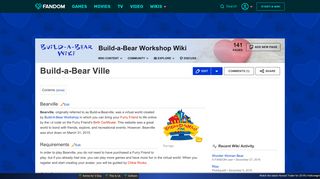 Build-a-Bear Ville | Build-a-Bear Workshop Wiki | FANDOM powered ...