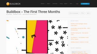 Buildbox - The First Three Months - Buildbox | Game Maker | Video ...