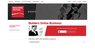 Builders Online Business BOB for Agents Log In | Builders Mutual