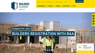 Builders Academy: Building and Construction Certificates Online