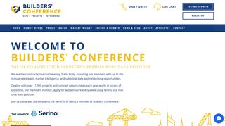 The Builders' Conference - Construction tender leads, Construction ...