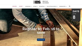 NAHB International Builders' Show | February 19-21, 2019 in Las ...