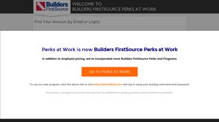 Find Your Account (by Email or Login) - Builders FirstSource Perks at ...