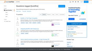 Newest 'buildfire' Questions - Stack Overflow