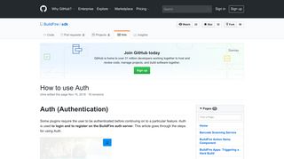 How to use Auth · BuildFire/sdk Wiki · GitHub