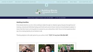 Waiting Families Archives - An Ohio Adoption Agency-Building Blocks ...