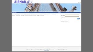 Building Start - AIRNAB - Air Balancing Tools