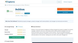 Buildium Reviews and Pricing - 2019 - Capterra