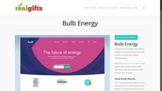 Bulb Energy Review + £50 Off Your First Bill - Real Gifts
