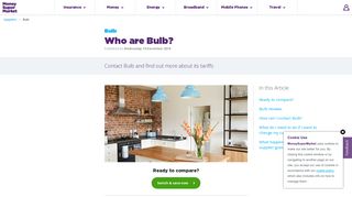 Bulb Energy Reviews & Contact Details | MoneySuperMarket