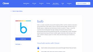bulb - Clever application gallery | Clever