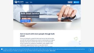 Bulk Email Service for Mass Communication | mail.com