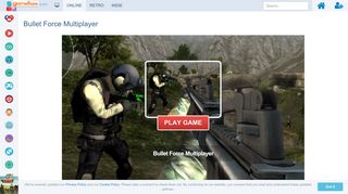 Bullet Force Multiplayer - online game | GameFlare.com