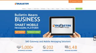 Bulletin: Business Mobile Text Messaging Service & SMS Gateway