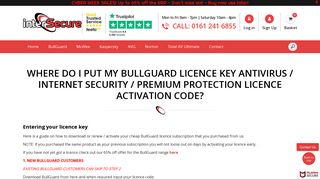 How Do I Download or Activate My BullGuard Protection – InterSecure