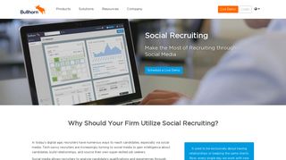 Social Recruiting | Bullhorn