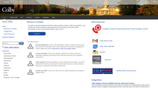 myColby - Colby College