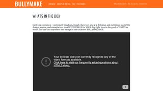 In The Box - Bullymake Box - A Dog Subscription Box For Power ...