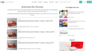 Bullymake Box Reviews | MSA - My Subscription Addiction