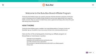 Welcome to the Bulu Box Brand Affiliate Program