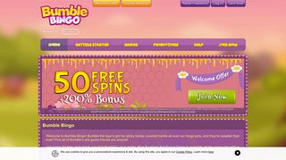 Bumble Bingo - claim your welcome offers today for superb online ...