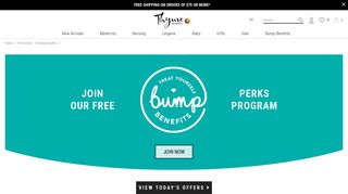 Bump Benefits program - Free Baby Samples and Coupons