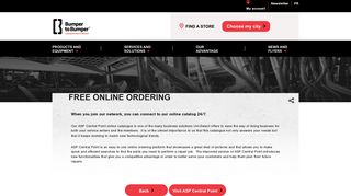 Free Online Ordering | Bumper to Bumper