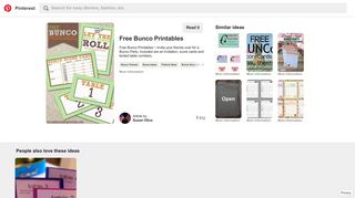 Free Bunco Printables | Let's Play BUNCO!! | Bunco party, Bunco ...