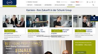 Karriere - Schunk Group