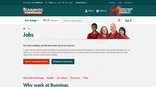 Join Our Team | Bunnings Warehouse