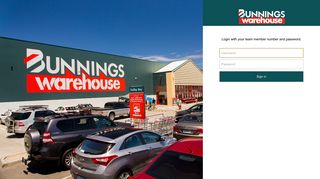 Bunnings Sign In