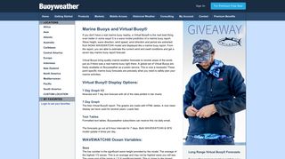 Marine Buoys and Virtual Buoy® | BUOYWEATHER.COM