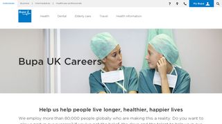 Careers at Bupa UK