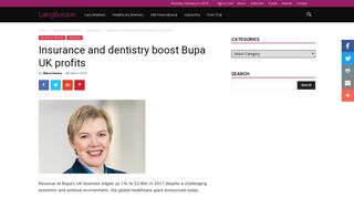 Insurance and dentistry boost Bupa UK profits - LaingBuisson News