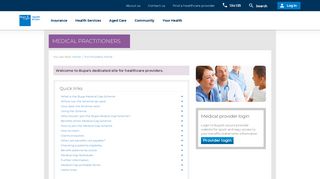 Medical Practitioners - Bupa