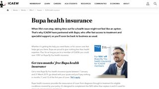 BUPA | Insurance| Lifestyle offers | Member rewards | ICAEW