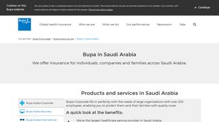 Bupa in Saudi Arabia - Bupa where you are - Bupa