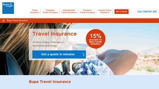 Great Value Travel Insurance in Australia - Bupa
