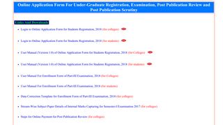 OnLineRegnAndExam_Pr.. - The University of Burdwan